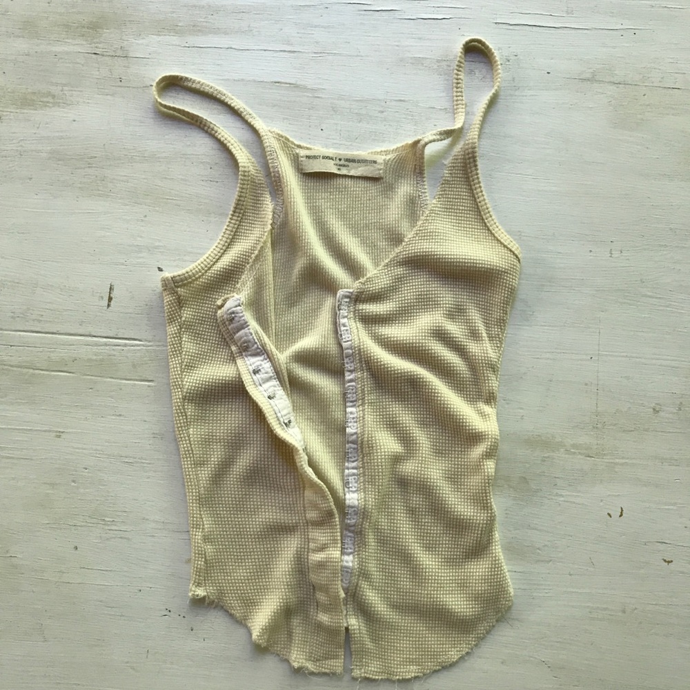Project Social T with Urban Outfitters waffle tank